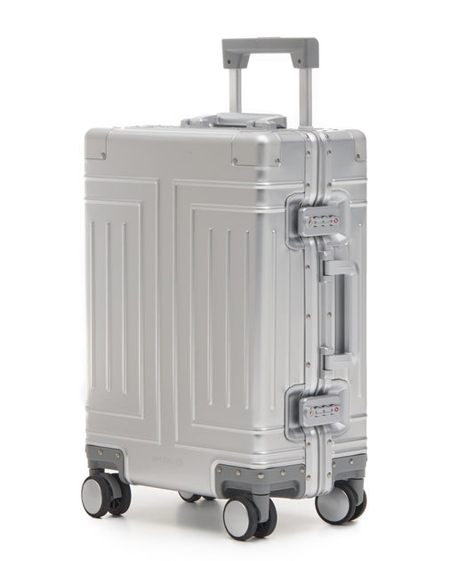 GMT Zero Slowmotion (Silver) - Full Aluminium Cabin Suitcase