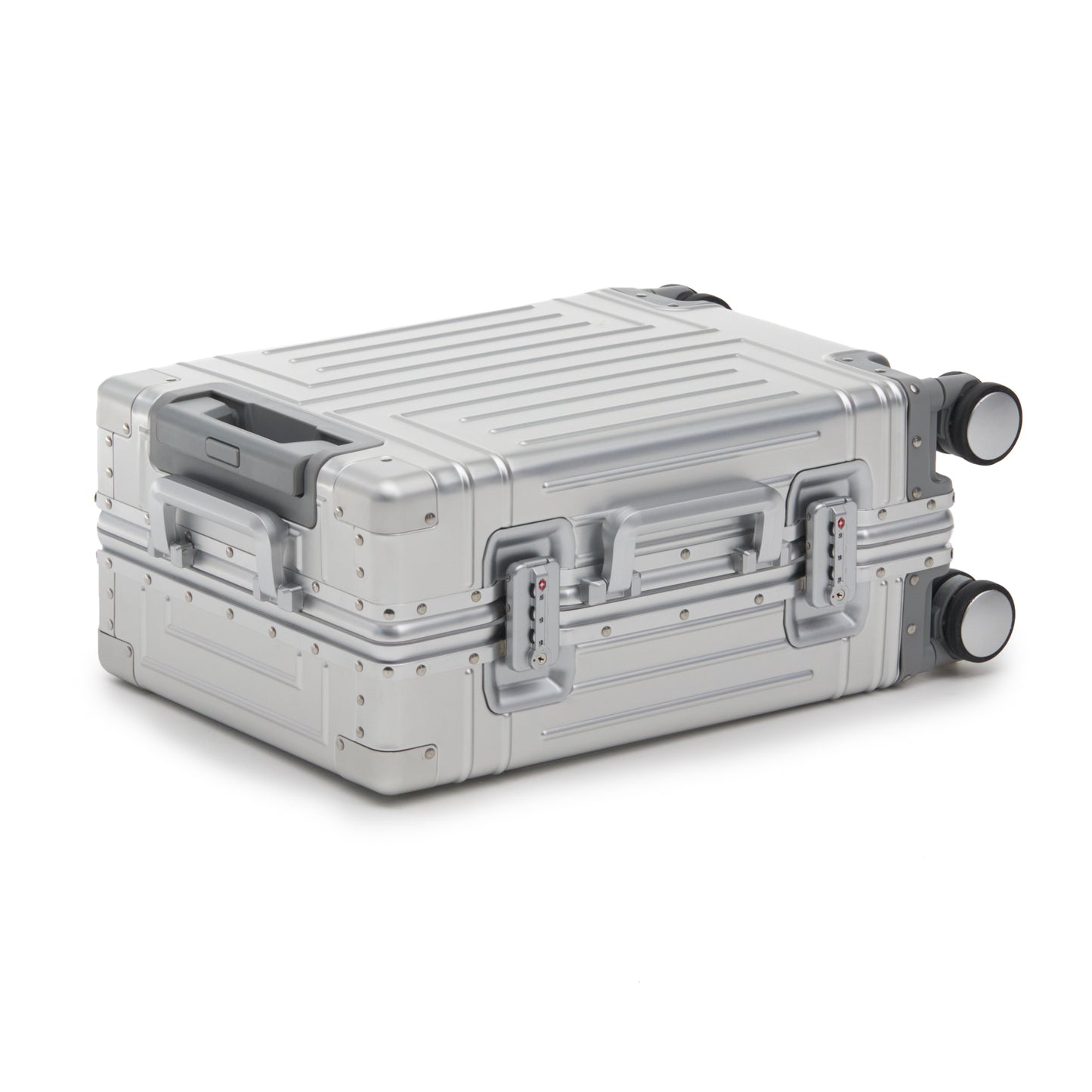 GMT Zero Slowmotion (Silver) - Full Aluminium Cabin Suitcase