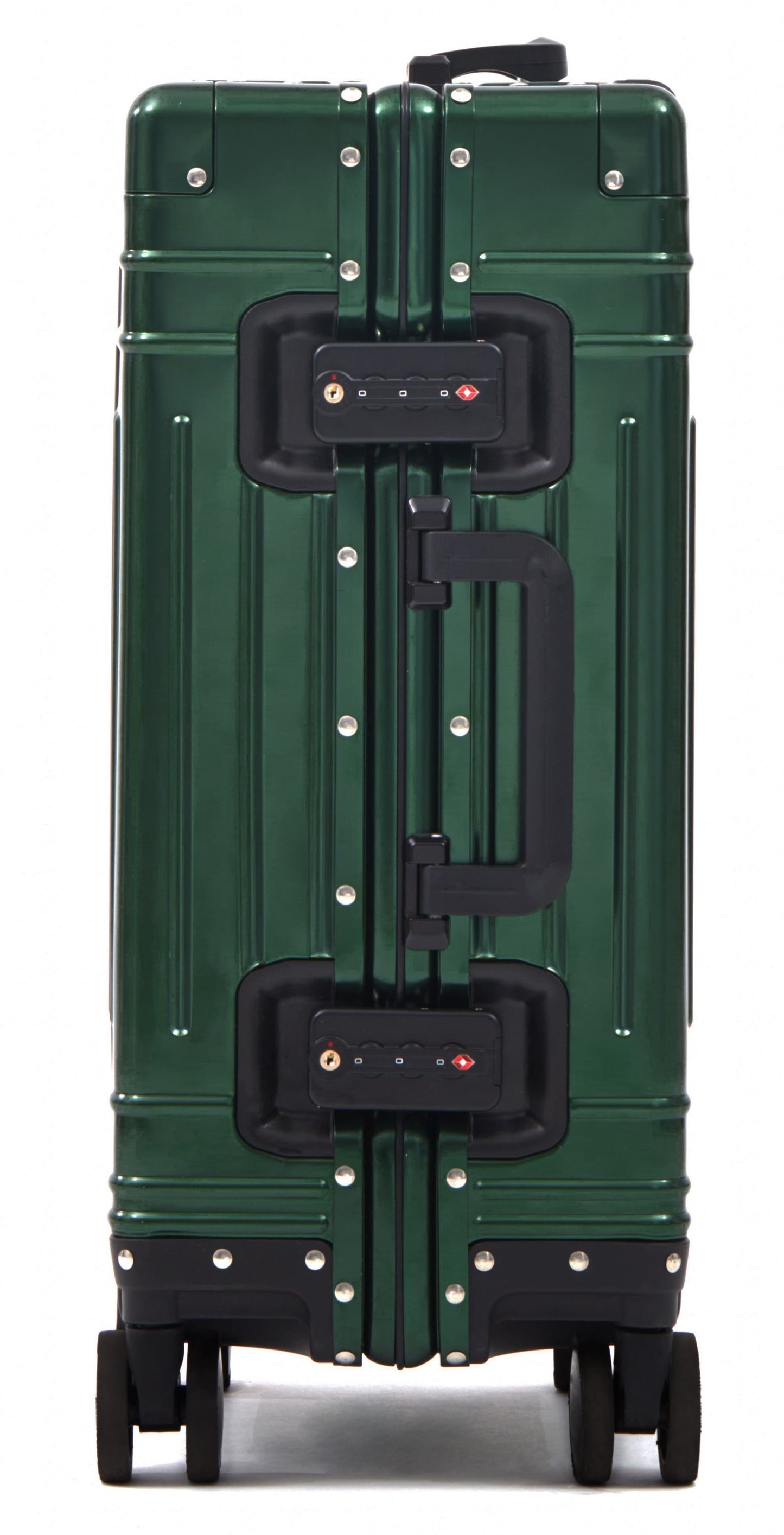 GMT Zero Sidemen (Forest Green) - Full Aluminium Cabin Suitcase