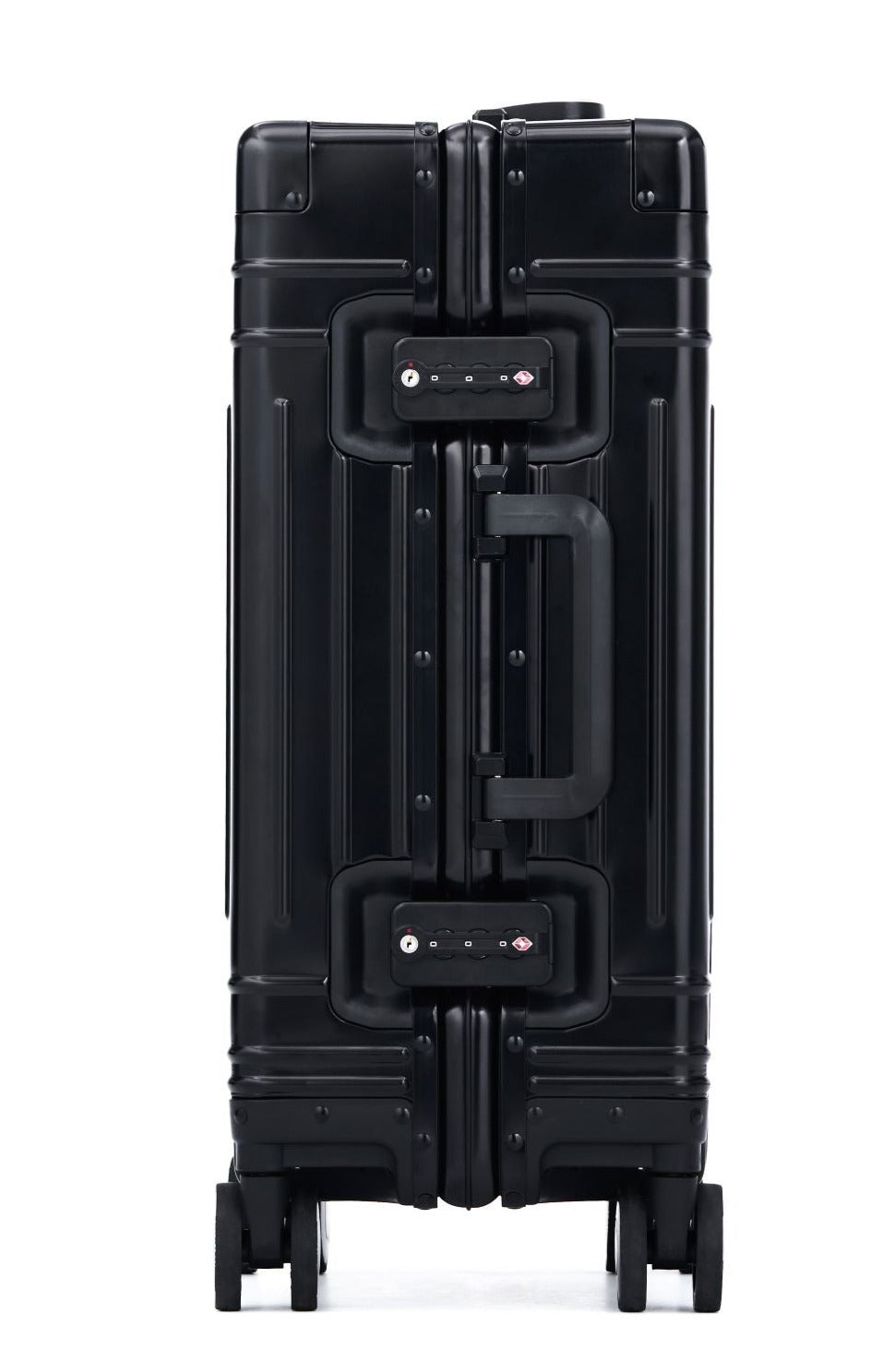 GMT Zero Pantelleria (Black) - Full Aluminium Cabin Suitcase